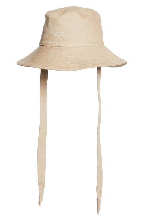 Shaley Embroidered Logo Bucket Hat