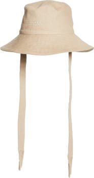 Isabel Marant Shaley Embroidered Logo Bucket Hat