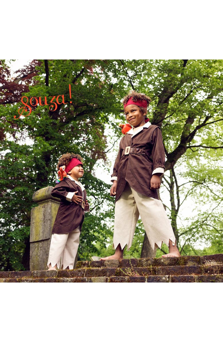 Souza Christophe Pirate Costume Set for Children, Alternate, color, Brown