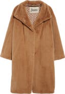 Herno Dropped Shoulder Faux Fur Coat