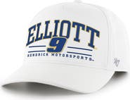 '47 Men's '47 White Chase Elliott Roscoe Hitch Adjustable Hat