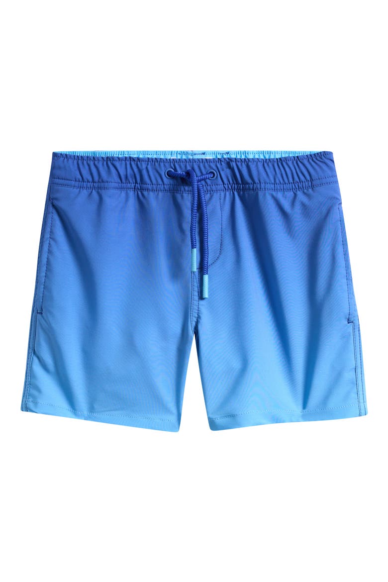 Kids' Lined Performance Swim Trunks, Main, color, BRIGHT BLUE