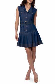 Vita Topstitch Detail Dress