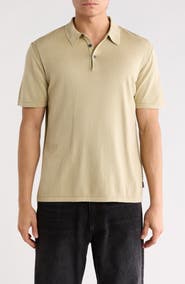 John Varvatos Canon Short Sleeve Polo