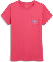 vineyard vines Distressed Whale Graphic Pocket T-Shirt