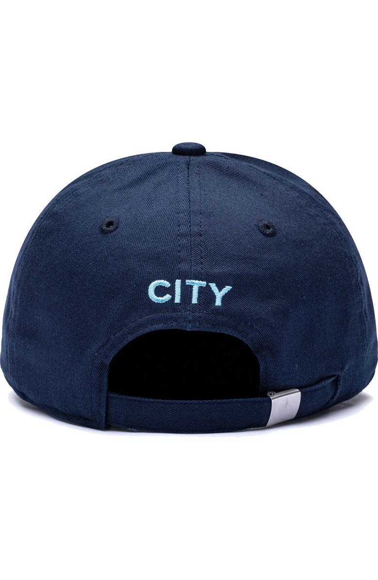 FAN INK Men's Navy Manchester City Casuals Adjustable Hat, Alternate, color, 