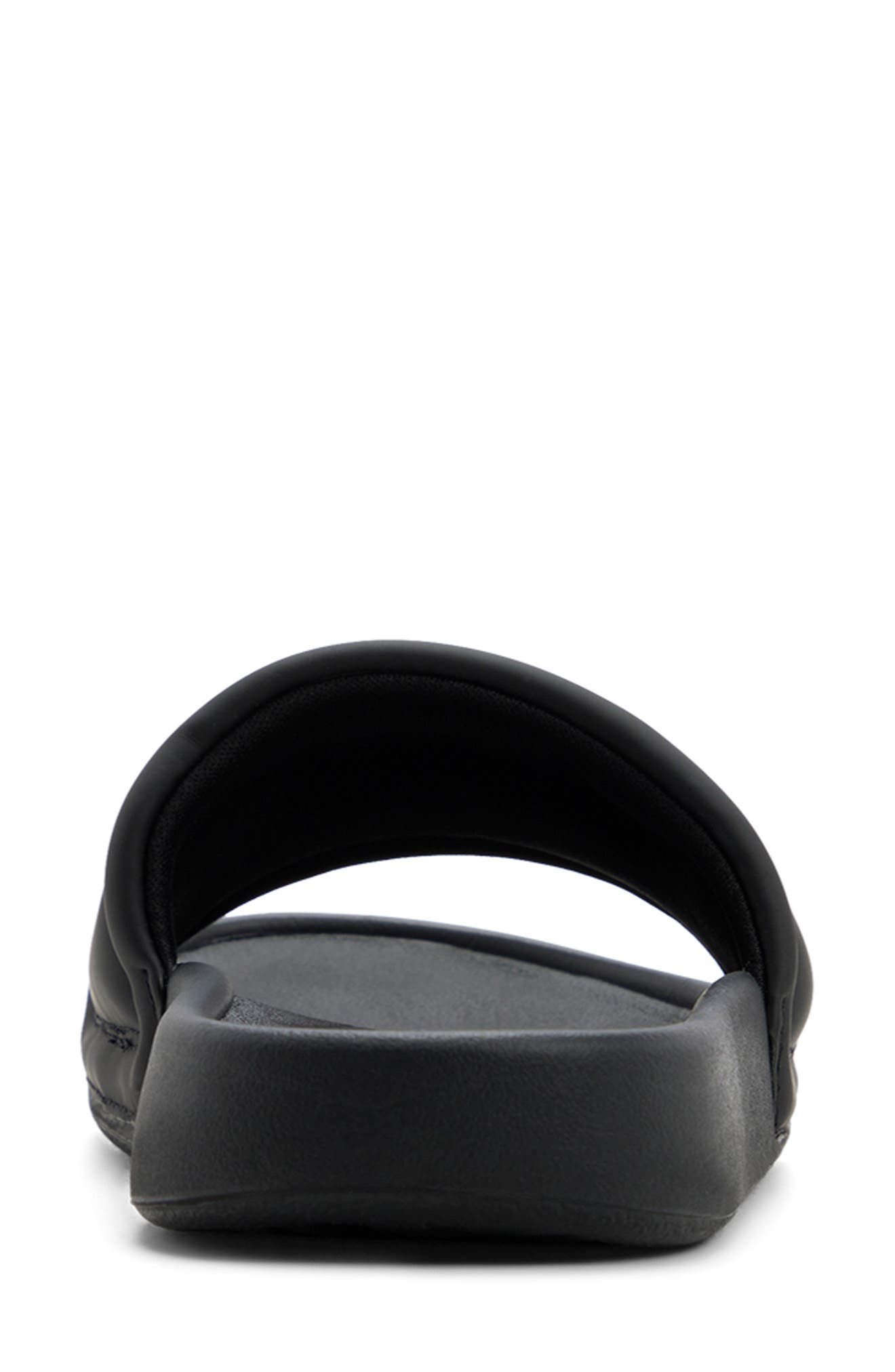 Roxy Beach Slide Sandal, Alternate, color, Black