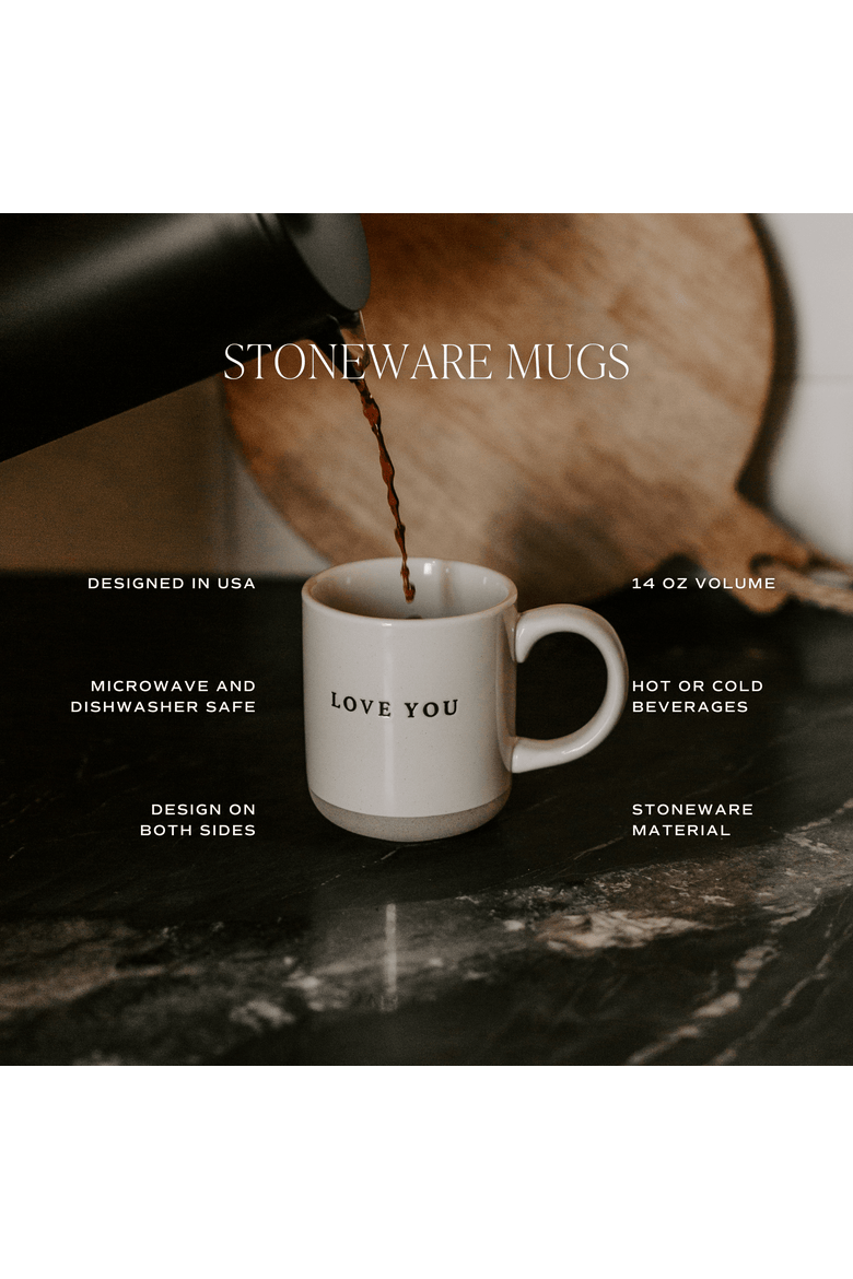 Fall Leaves 14 oz Stoneware Coffee Mug, Alternate, color, Cream