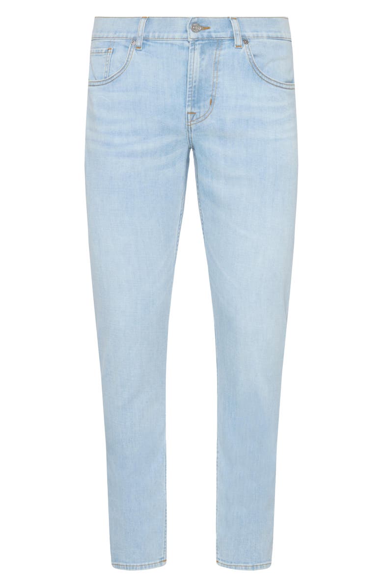 7 For All Mankind Slimmy Tapered Slim Fit Jeans, Alternate, color, Studio Blue