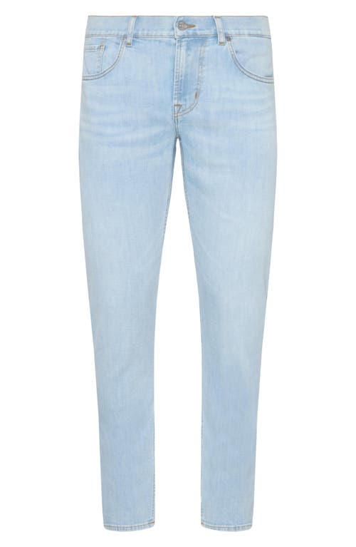 7 For All Mankind Slimmy Tapered Slim Fit Jeans In Studio Blue
