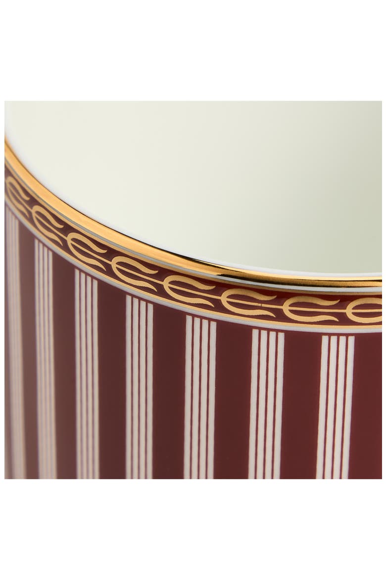 Red Splendor 22K Gold Accent Bone China Mug, Alternate, color, MULTI