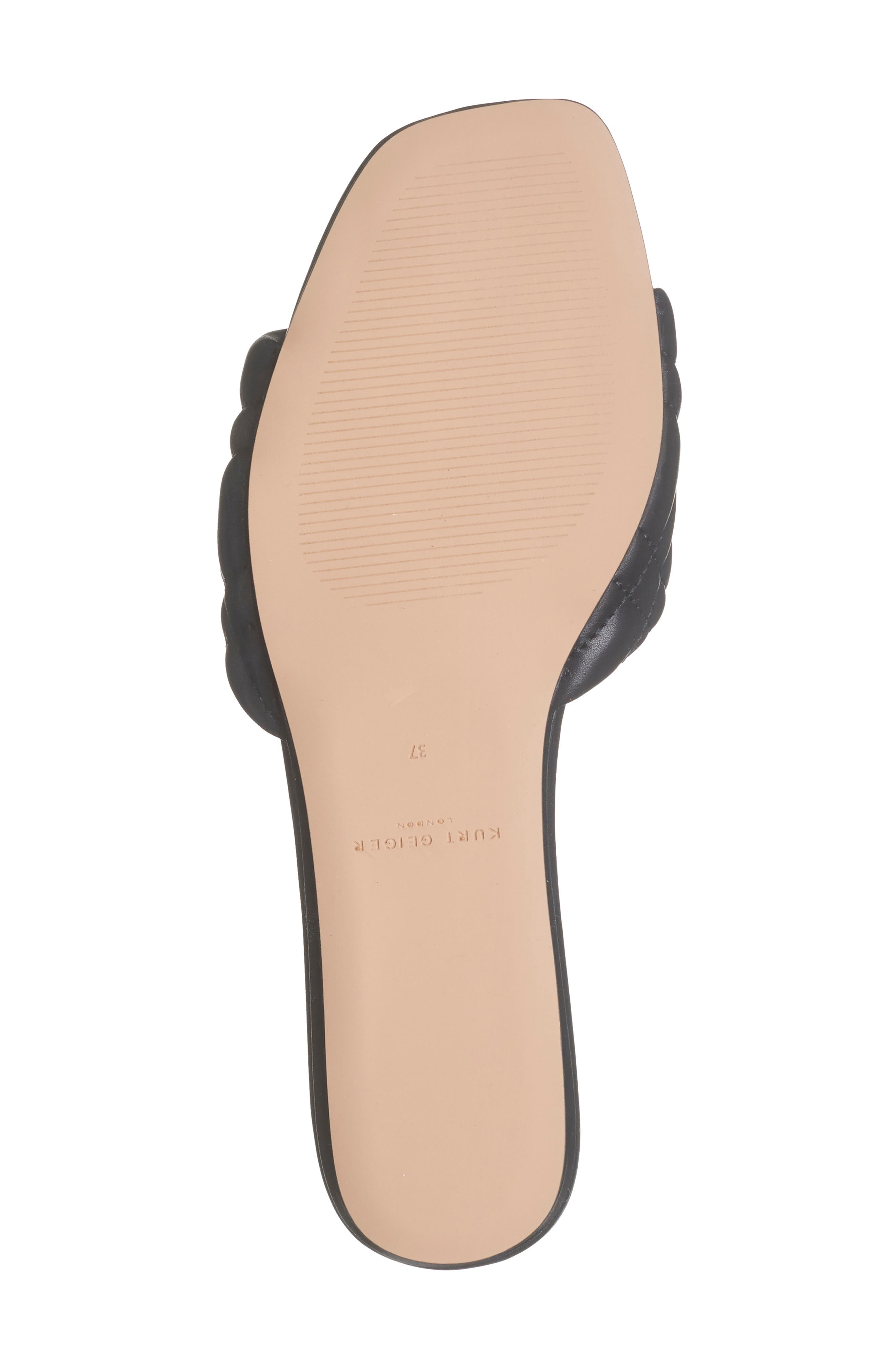 Kurt Geiger London Brixton Quilted Slide Sandal, Alternate, color, 