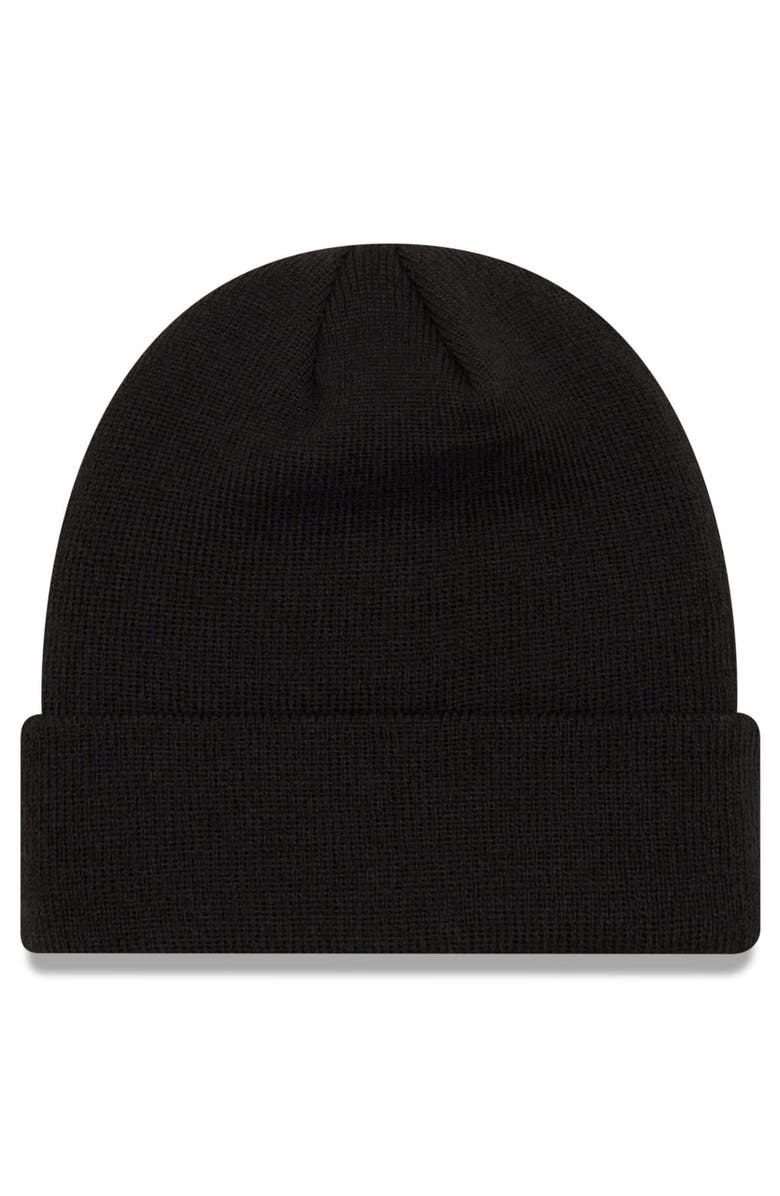 New Era Men's New Era Black New England Patriots 2025 AFC East Division Champions Cuffed Knit Hat, Alternate, color, 