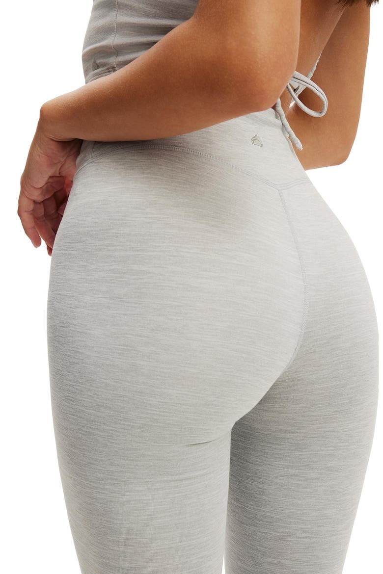 Women's Active Ultra Soft Contour Full Length Tight, Alternate, color, Light Grey Marle