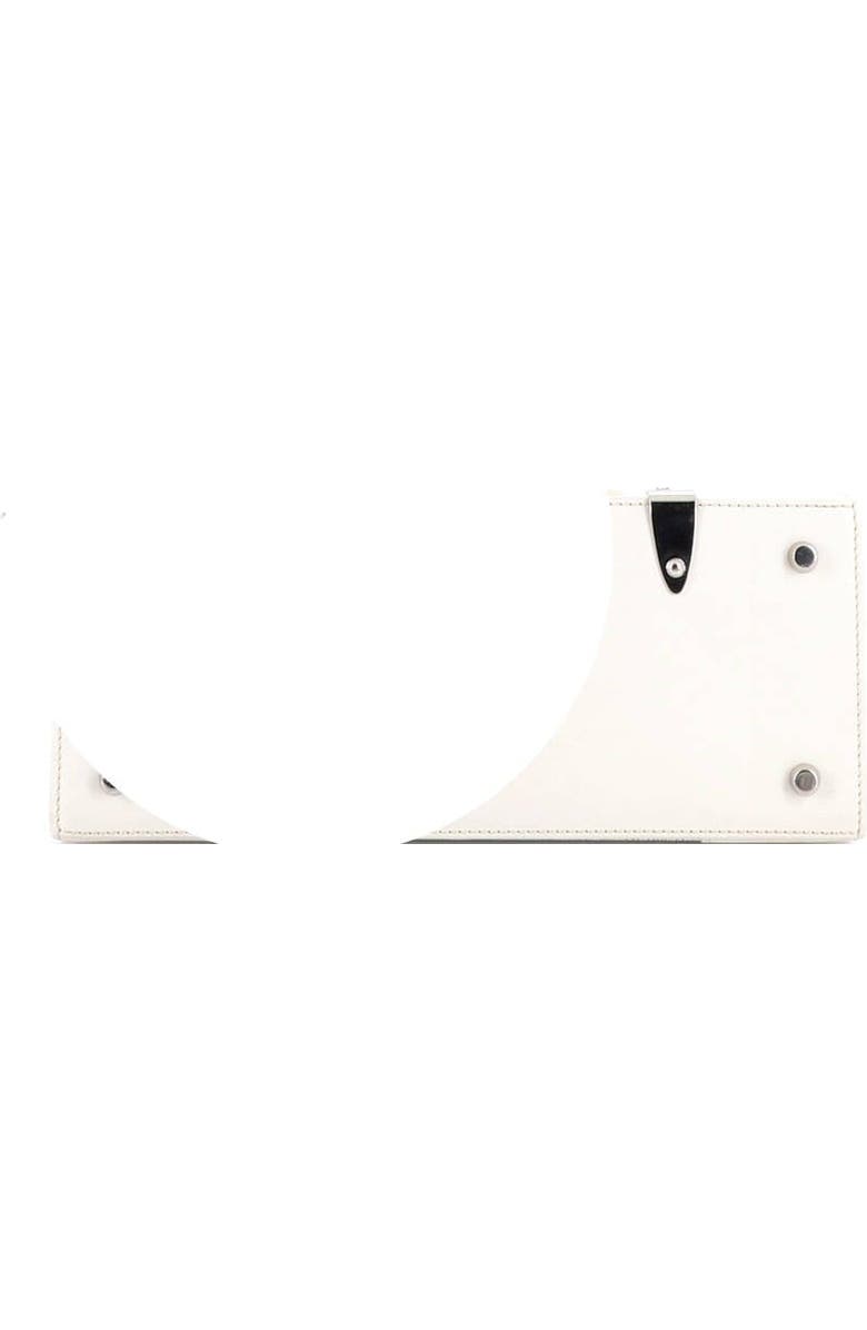 Pre-Owned Goyard Saigon Top Handle Bag Coated Canvas with Leather PM, Alternate, color, White