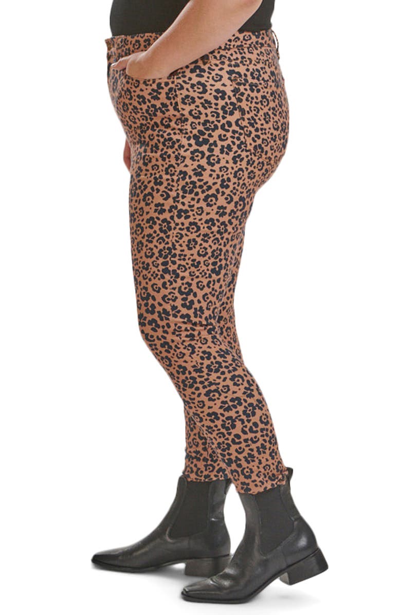 7 For All Mankind High Waist Ankle Skinny Jeans, Alternate, color,