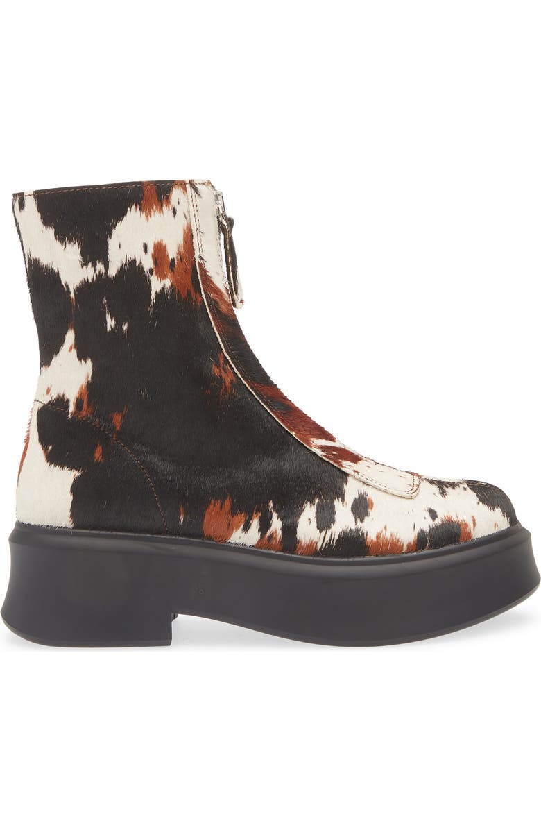 Steve Madden Jones Bootie, Alternate, color, Cow Print Calf Hair