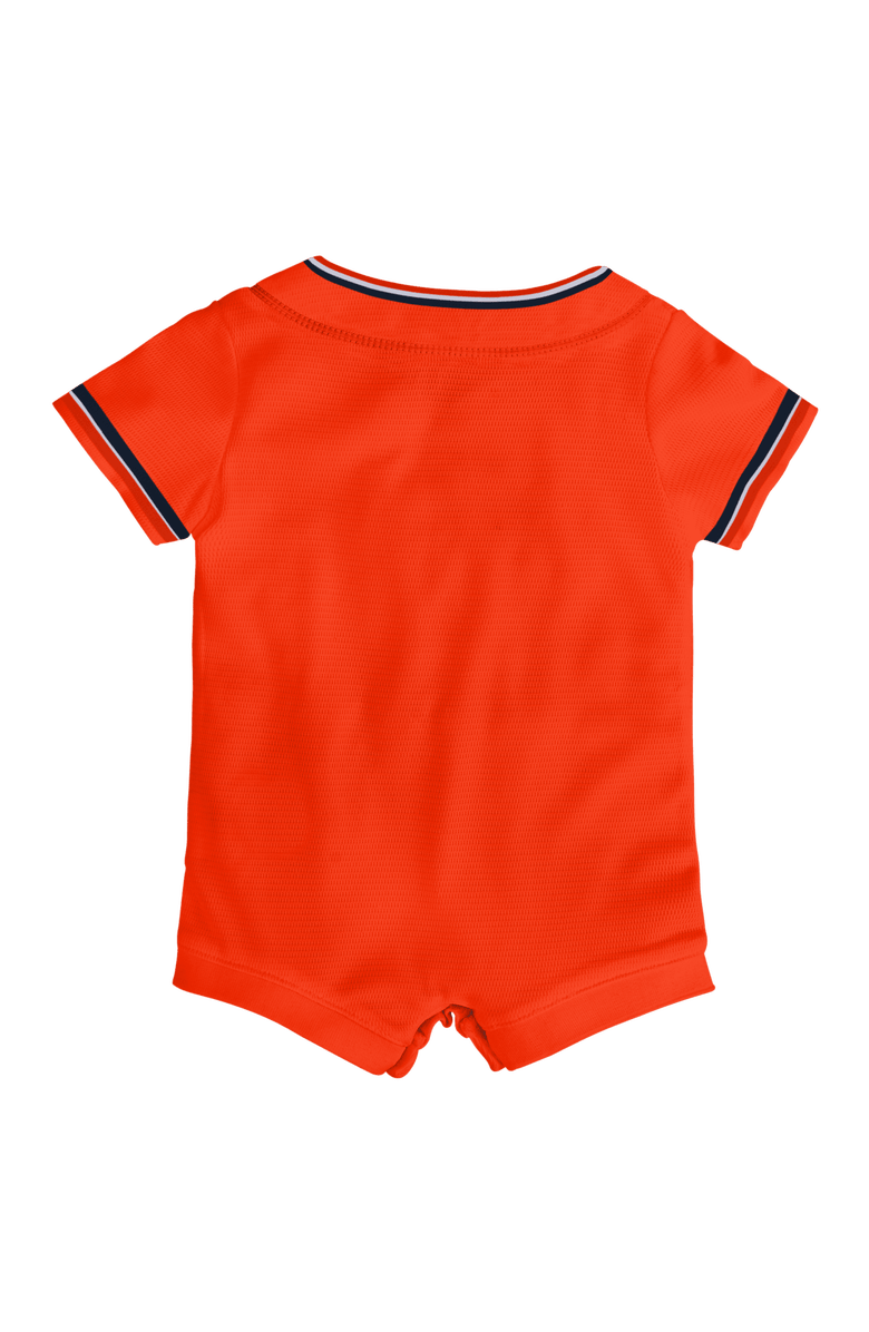 Nike Infant Nike Orange Detroit Tigers Alternate Replica Romper Jersey, Alternate, color, Orange
