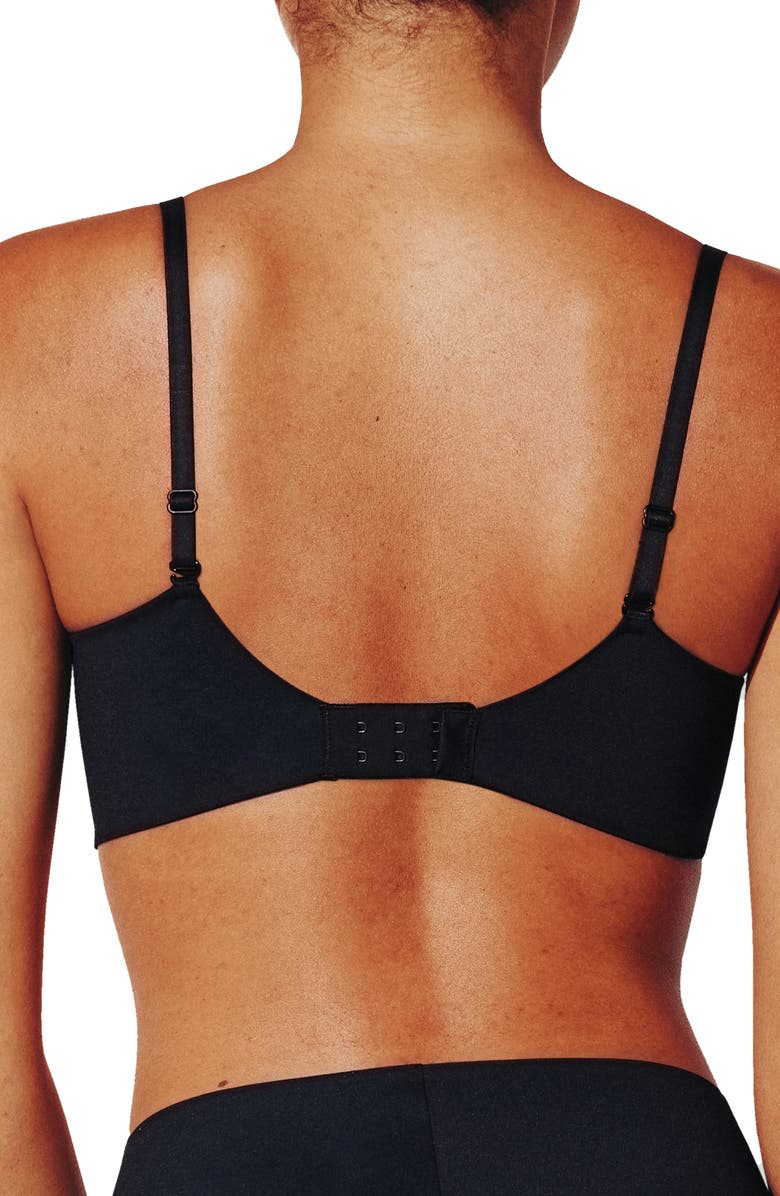 ThirdLove Zero Edge<sup>™</sup> Wireless Push-Up Bra, Alternate, color, Black