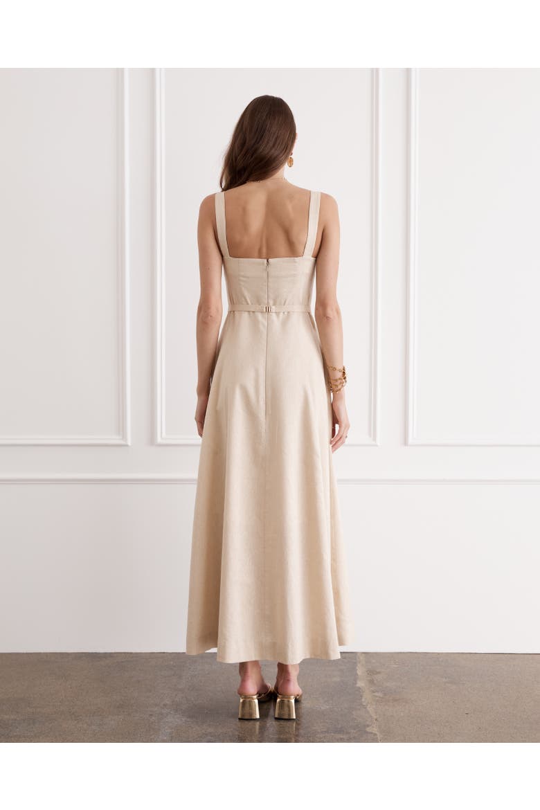 Claudette Maxi Dress, Alternate, color, Atelier