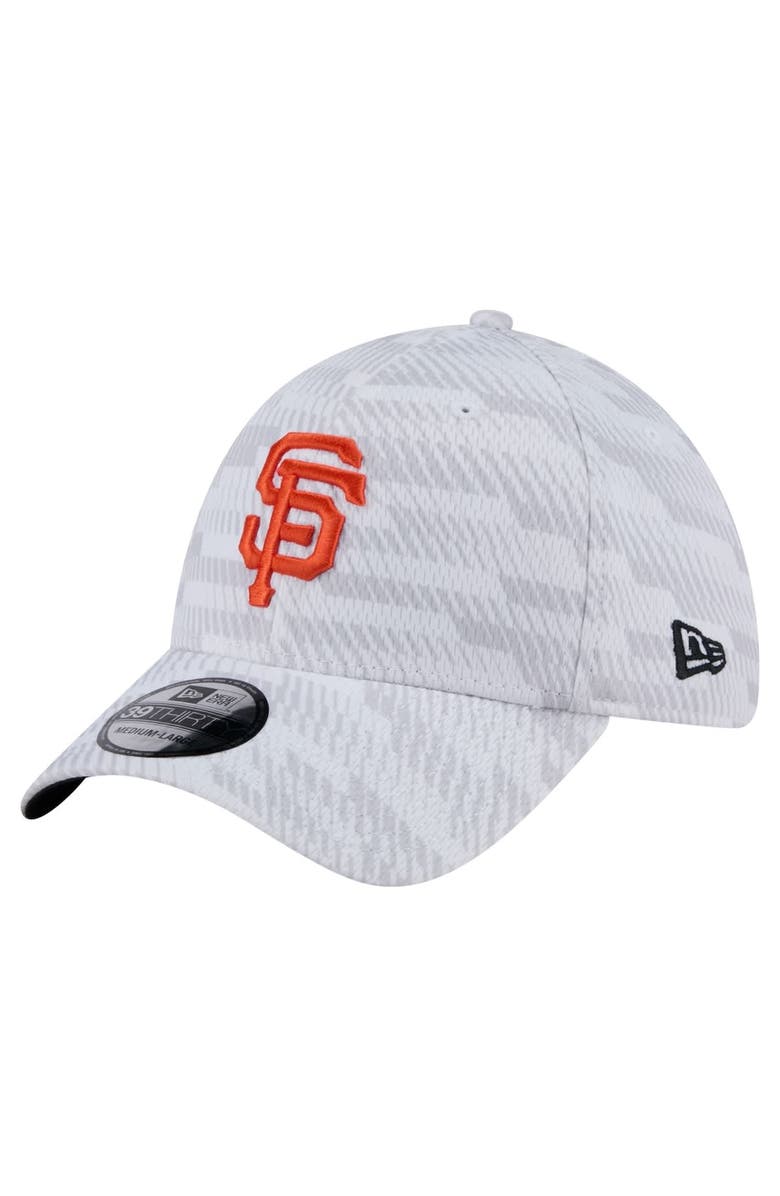 New Era Men's New Era White San Francisco Giants Graded 39THIRTY Flex Hat, Main, color, White