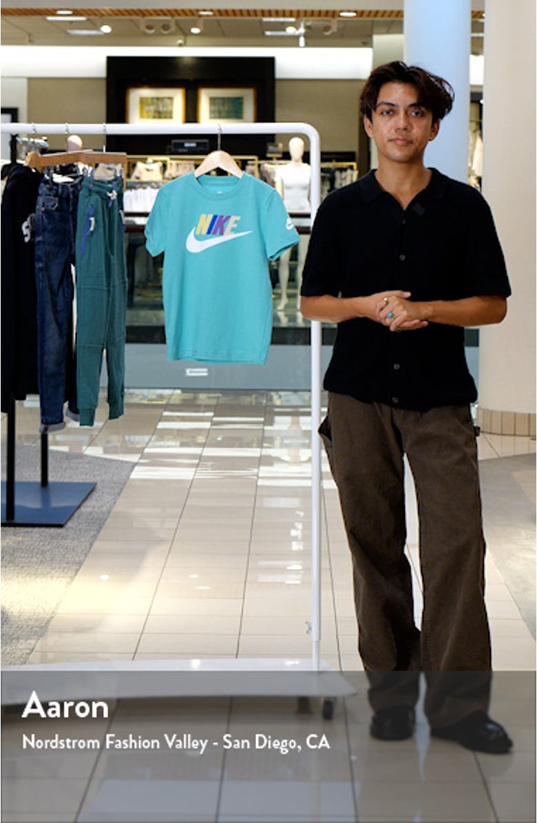 Kids' Futura Cotton Graphic Logo Tee, sales video thumbnail