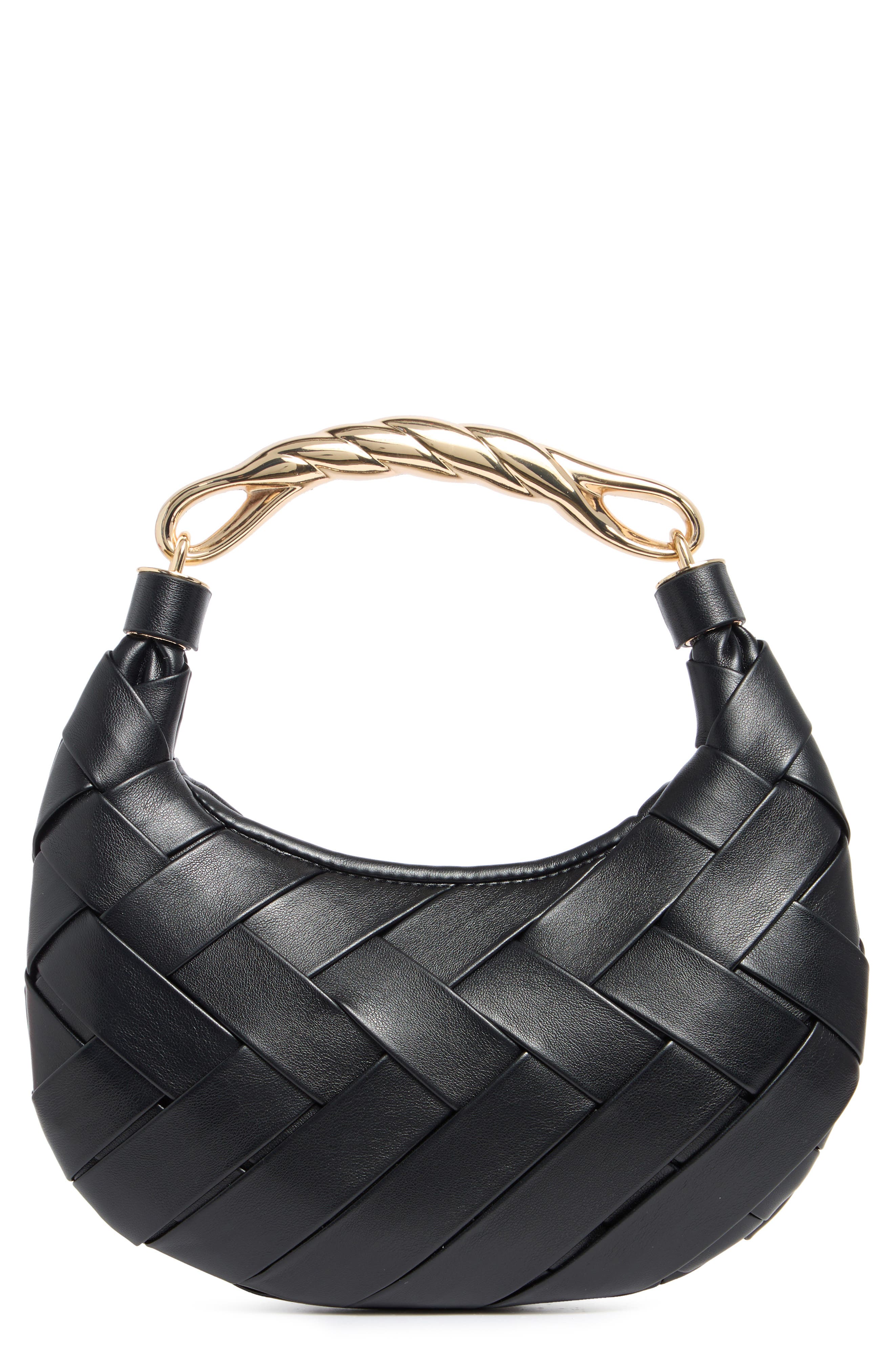 URBAN EXPRESSIONS HANDBAGS Woven Crossbody Bag, Main, color, 