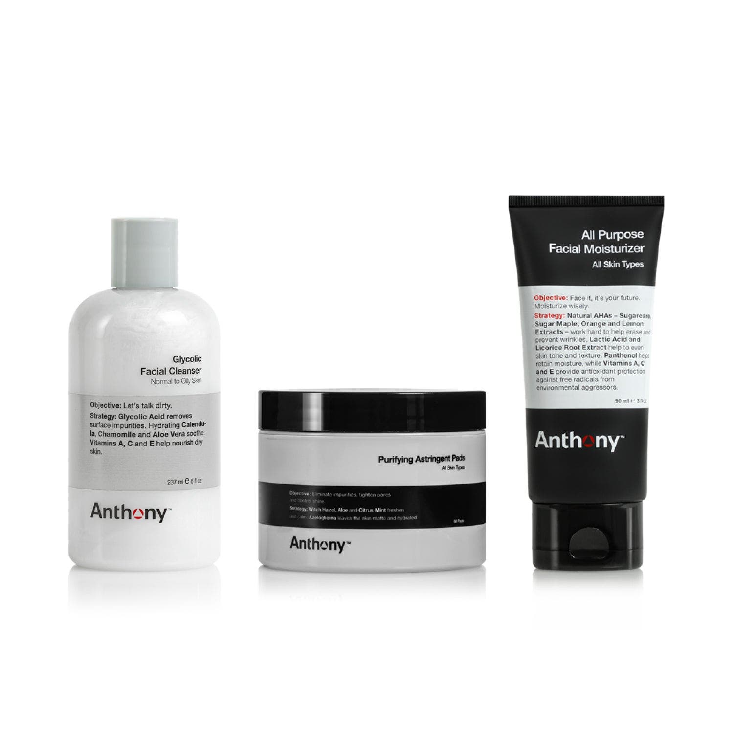 Anthony Acne Control Set in White at Nordstrom