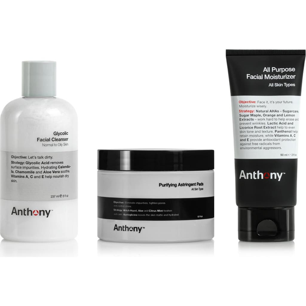 Anthony Acne Control Set in White at Nordstrom