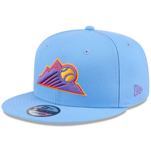 Men's New Era Light Blue Colorado Rockies 2025 City Connect 9FIFTY Snapback Hat