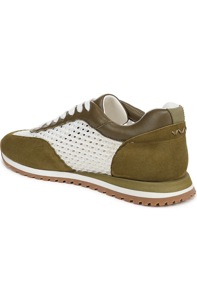 Favorite Daughter Sophia Mesh Sneaker, Alternate, color, Moss Green/White