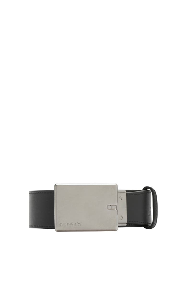 Burberry Reversible Check B Cut Belt, Alternate, color, Sand Beige/Slate Grey