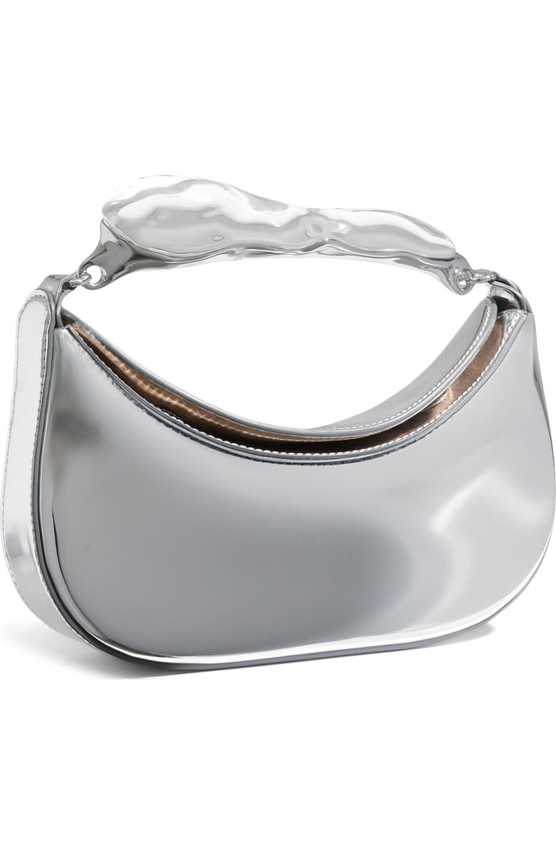 Alexis Bittar Water Stone Top Handle Bag, Alternate, color, Chrome