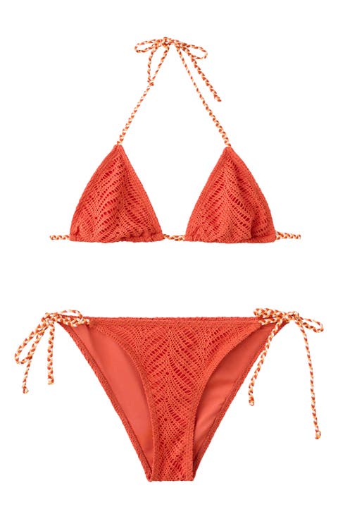 Braided Strap Two-Piece Swimsuit
