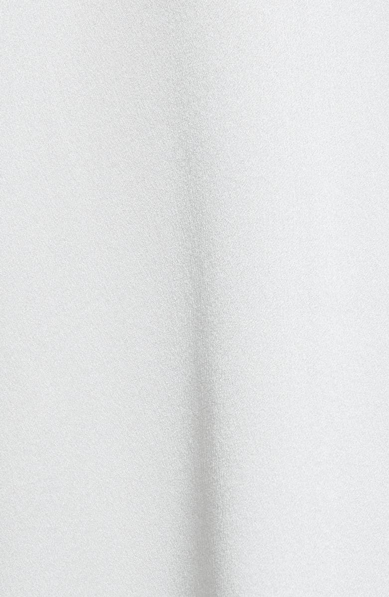 Vince Band Collar Silk Blouse, Alternate, color, 