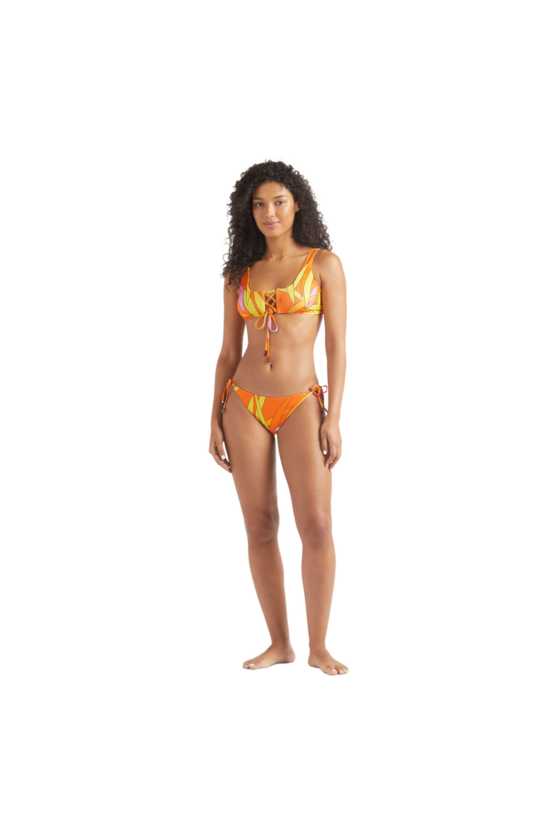 Women's Madrague Side Tie Bikini Bottom, Alternate, color, ABRICOT