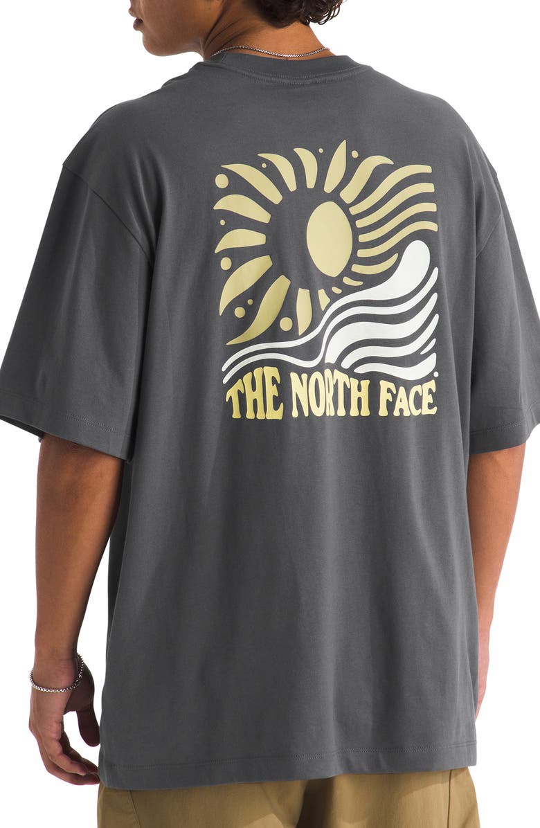 The North Face Sun Oversize Cotton Graphic T-Shirt, Alternate, color, 