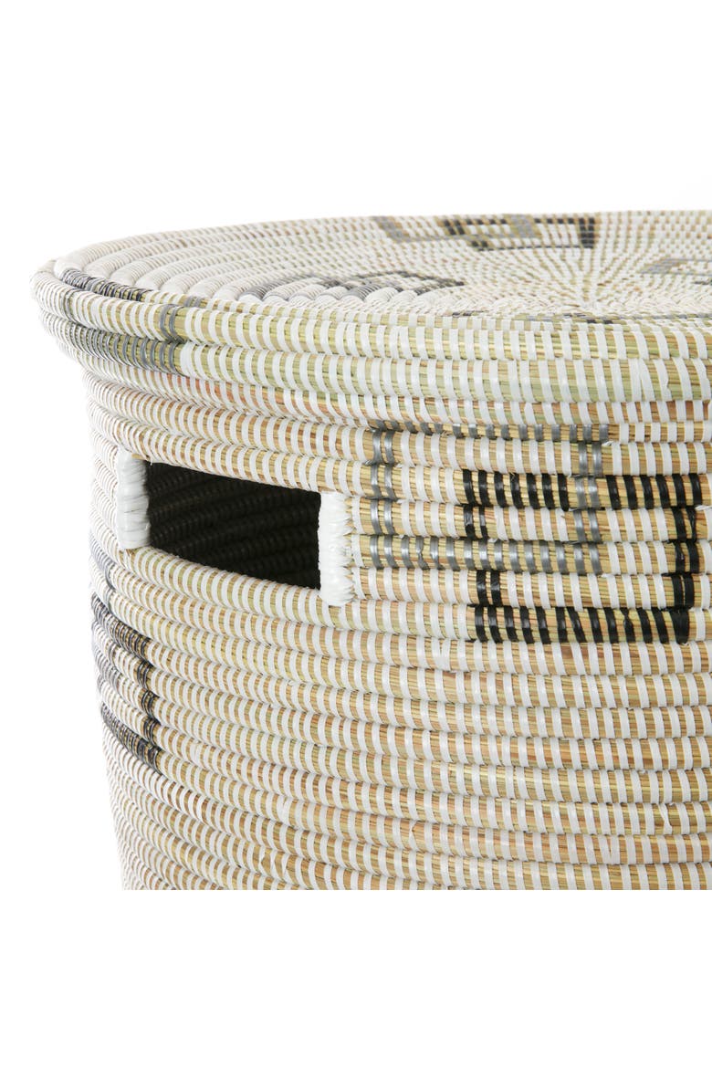 Perfect Match Flat Lid Storage Basket, Alternate, color, Beige