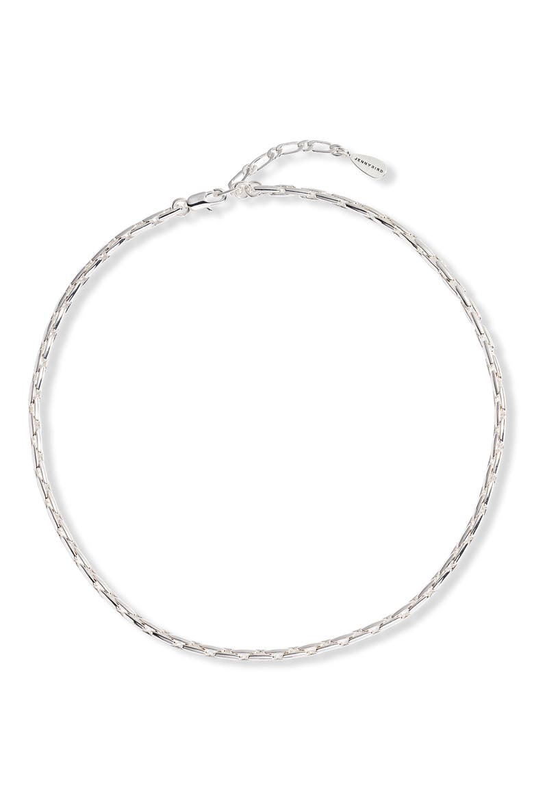Constance Chain Necklace, Main, color, HIGH POLISH SILVER
