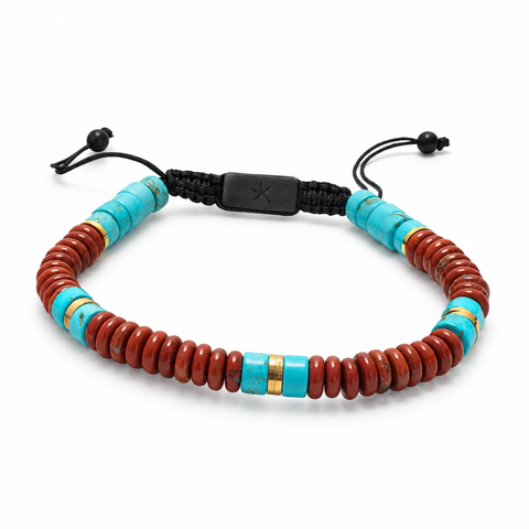 Nomadic Jasper Rope Beaded Bracelet