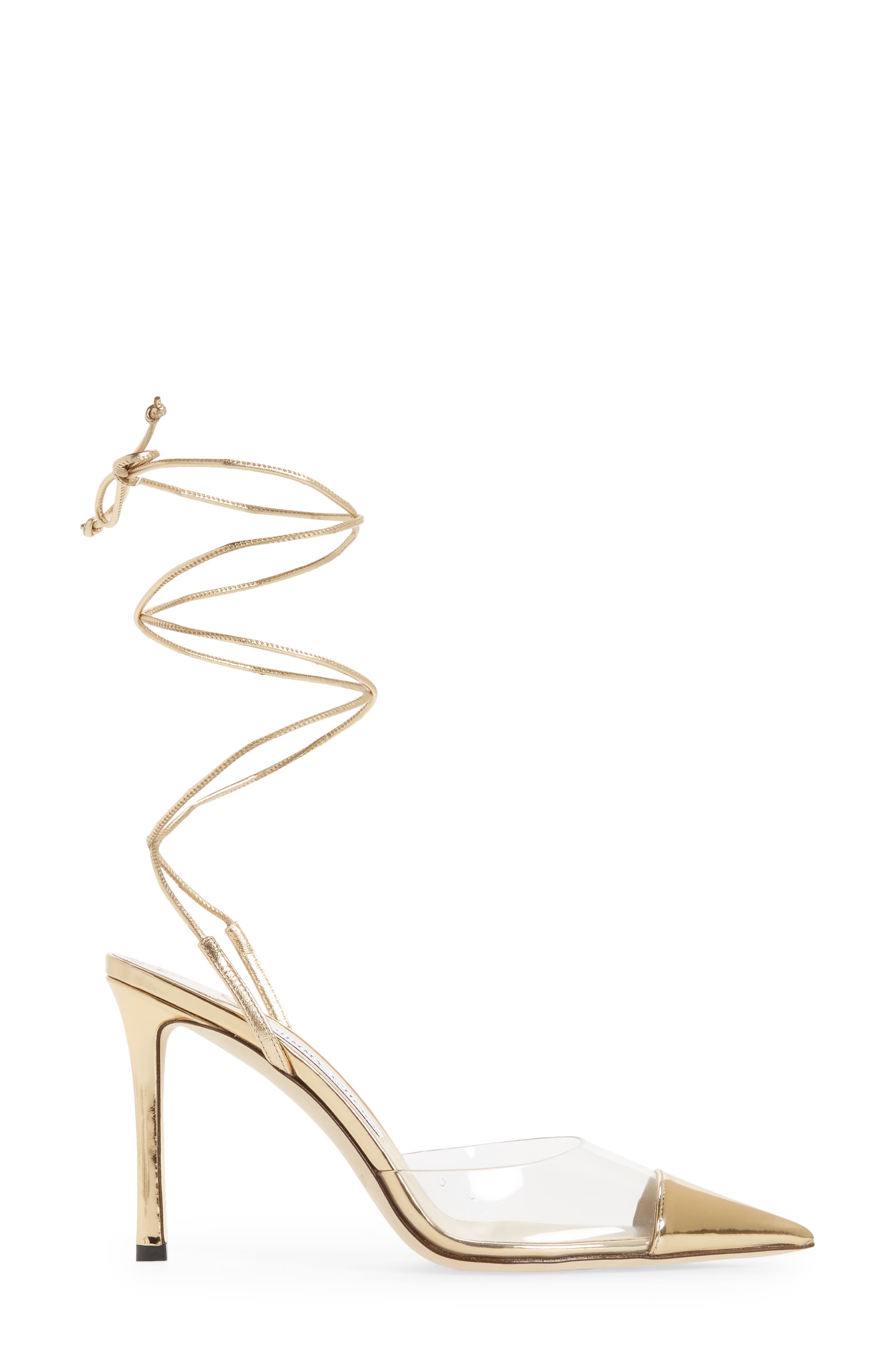 Jimmy Choo Farley Pointy Toe Sandal, Alternate, color, 