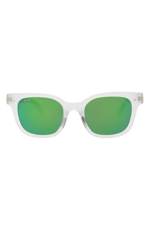 50mm MAUIGreen® Polarized Square Sunglasses