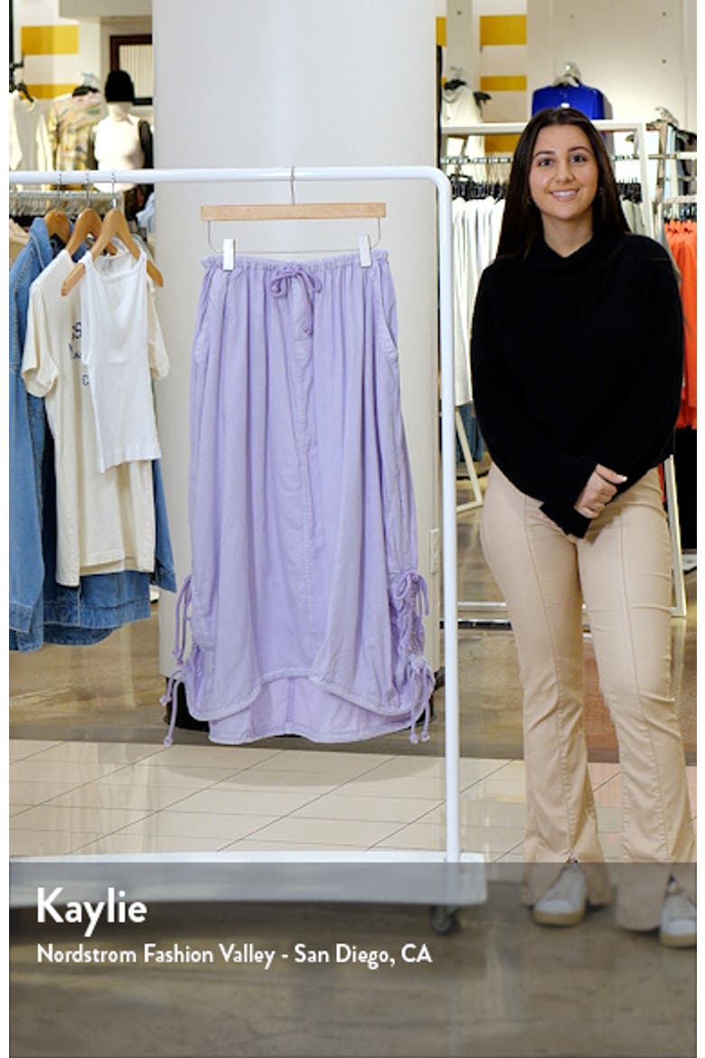 Picture Perfect Parachute Maxi Skirt video