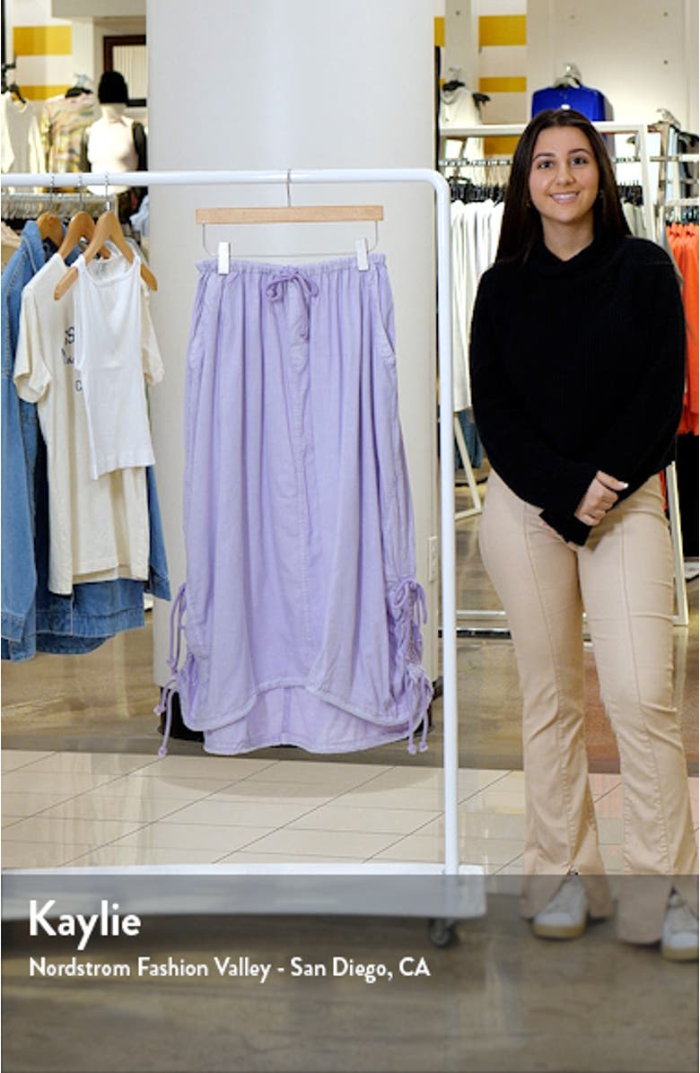 Picture Perfect Parachute Maxi Skirt, sales video thumbnail