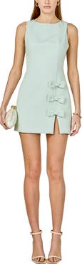Endless Rose Bow Detail Sheath Minidress