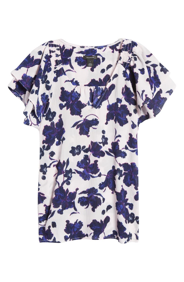 Halogen<sup>®</sup> Ruffle Detail Top, Alternate, color, 