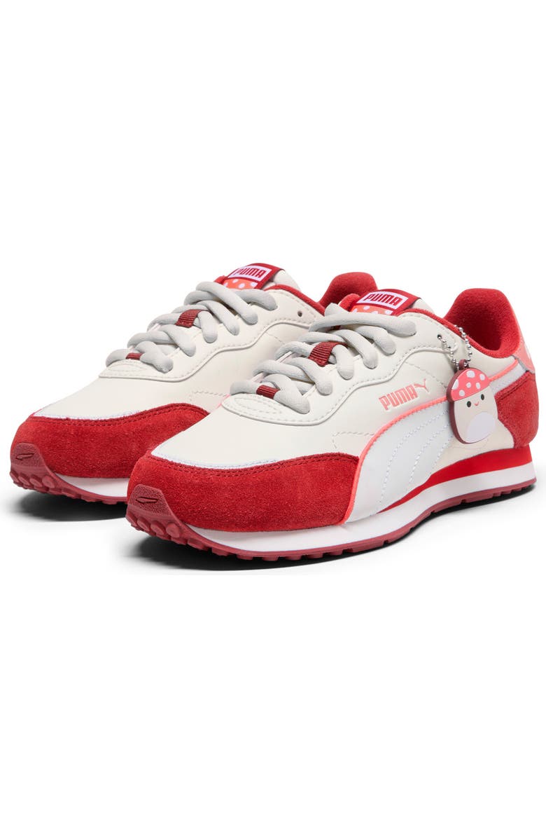 PUMA St Miler Rose Malcom Sneaker, Main, color, Dark Crimson-Puma White