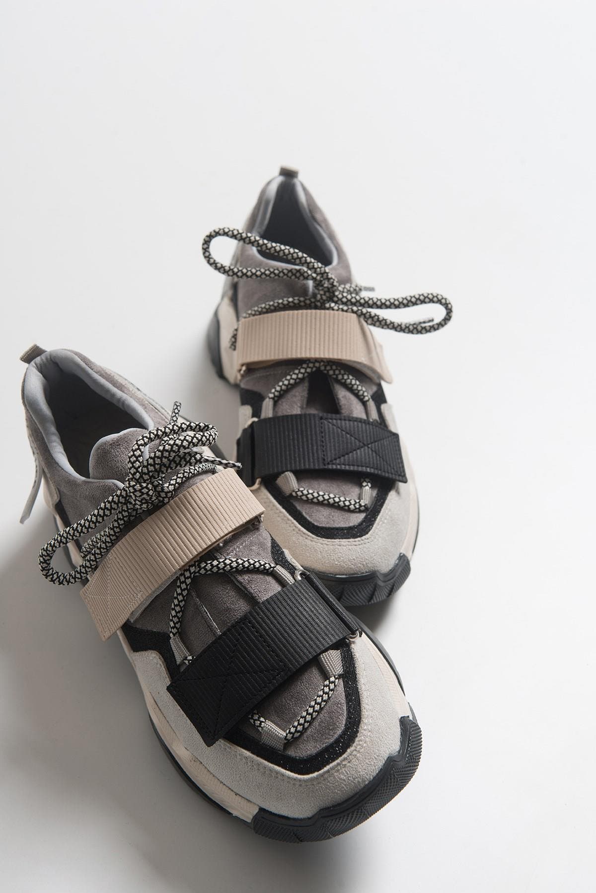 Prologue Shoes Lulen Velcro Sport Sneakers, Alternate, color, Black Faux Leather