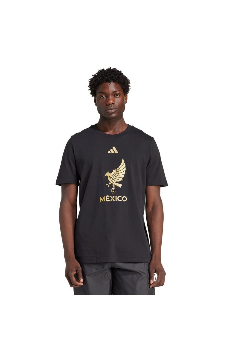 adidas Men's adidas Black Mexico National Team 2025 Third Jersey DNA Graphic T-Shirt, Alternate, color,