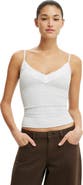 Cotton On Women's Lace Trim Longline Cami